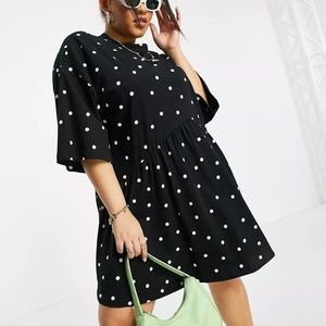 Black and white Polka dot dress